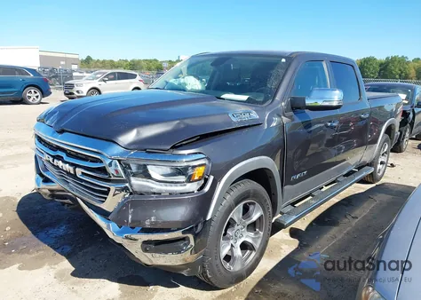 2020 Ram 1500 Laramie 4X4 6'4 Box from USA, damaged, VIN 1C6SRFRT7LN344695